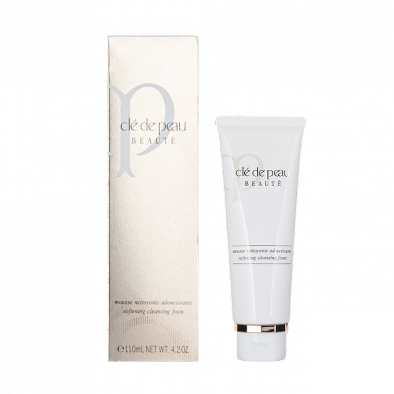 [LKK-B2494] CLE DE PEAU BEAUTE Skin Key Platinum Diamond Softening Cleansing Foam 110ML