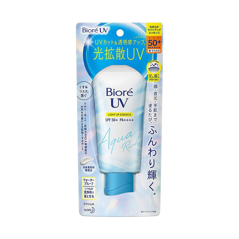 [LKK-B2269] Biore Aqua Rich Light up Essence Watery Sunscreen 70g
