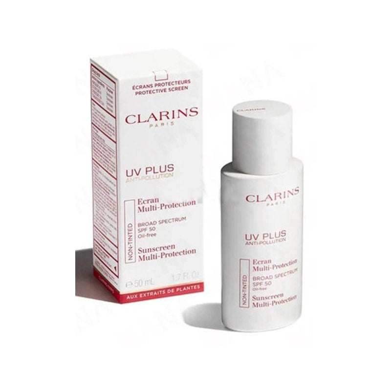 [LKK-B2268] Clarins UV Plus Anti-Pollution Sunscreen Multi-Protection SPF 50 - Non Tinted 50ml